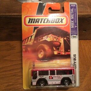 Matchbox MBX metal City bus